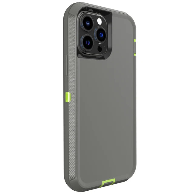 3 1 Heavy Duty Armor Shockproof Dust-Proof Case Iphone 15 14 13 12 11 16pro Max Mini Xsmax Xr X Xs