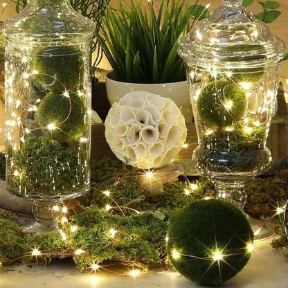 10pcs Fairy Lights String Button Battery Light Home Decor Living Bedroom Garden Christmas Wedding