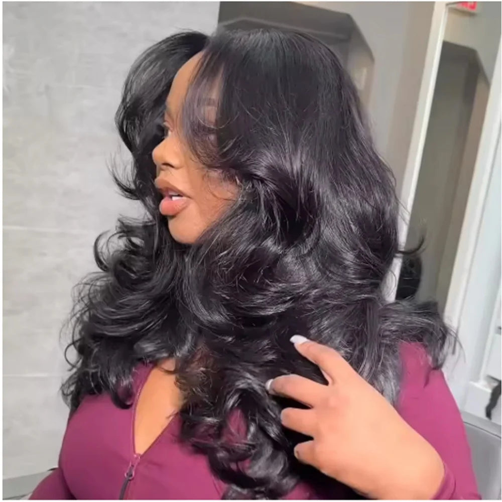 Body Wave Lace Front Wig – Human Hair, HD Transparent, Glueless