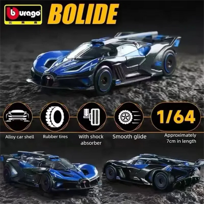 Bburago 1:64 Diecast Car Model – Ferrari, Porsche, Lamborghini & More
