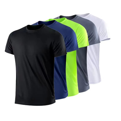 Men's Quick-Dry T-Shirt – Loose Fit Breathable Running & Sports Tee