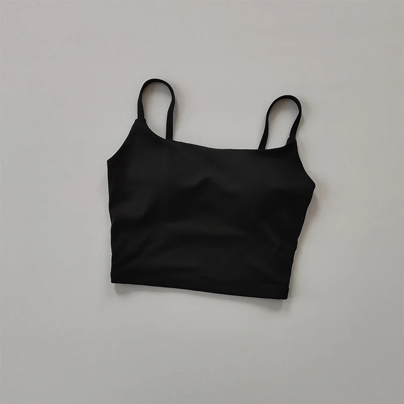 Women's Push-Up Sports Bra with Fixed Removable Pads