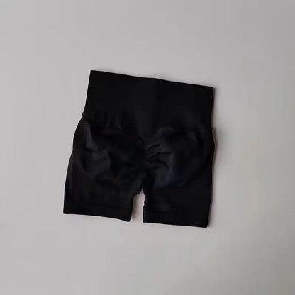 Women's High-Waist Yoga Shorts – Breathable Workout & Running Shorts