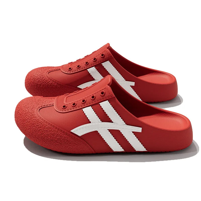 Women's Slip-On Mule Sneakers – Platform EVA Clogs