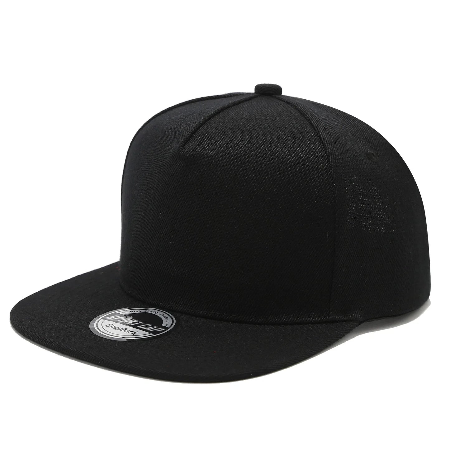 Snapback Baseball Cap Solid Color Unisex Hip Hop Hat