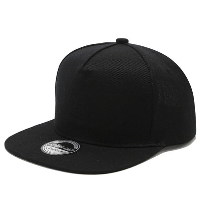 Snapback Baseball Cap Solid Color Unisex Hip Hop Hat