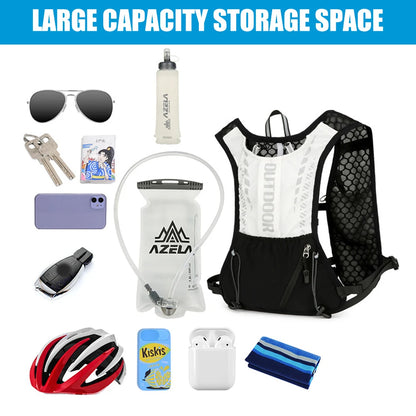 Lightweight Running Hydration Vest Pack – Trail Hiking Cycling Daypack