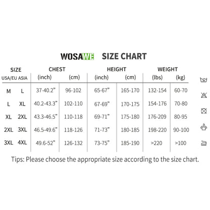 Men's Cycling Windbreaker Jacket – Water-Resistant MTB Long Sleeve Coat
