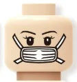 DIY Minifigure Print Heads – 10 Pcs LEGO-Compatible Assorted Faces
