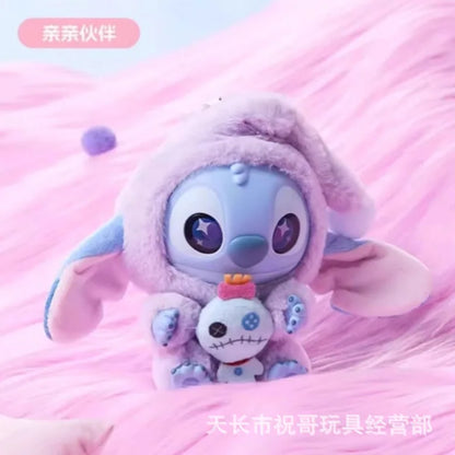 Stitch Blind Box Plush Toy – "Even If Tired" Series Vinyl Figure