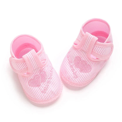 Baby Soft Sole Shoes – Newborn & Infant First Walker Crib Shoes