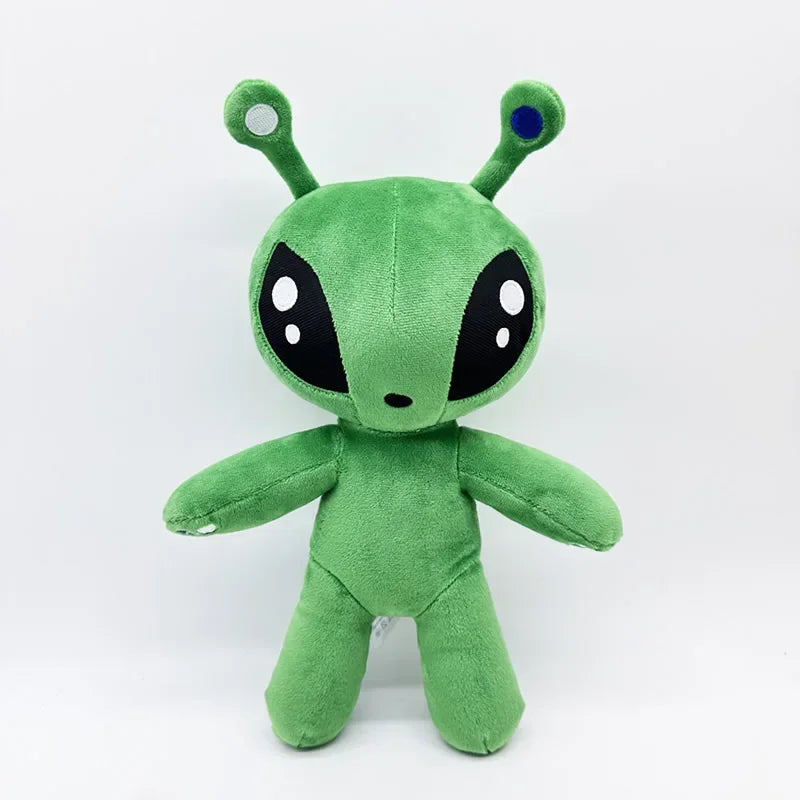 Green Alien Kawaii Plush Toy – Cute Soft Stuffed Animal Doll