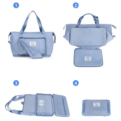 Expandable Travel Duffel Bag – Waterproof Foldable Weekender