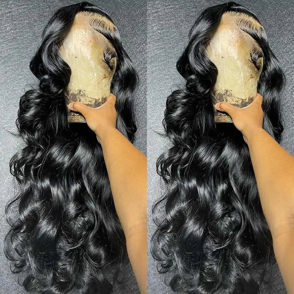 5x5 Glueless Body Wave Lace Front Wig Human Hair Pre Plucked