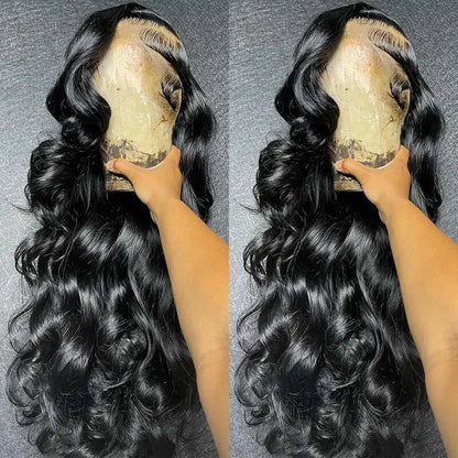 5x5 Glueless Body Wave Lace Front Wig Human Hair Pre Plucked