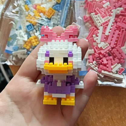 Disney Mini Building Blocks - Cute Character Micro Brick Figure Toy