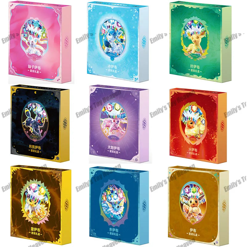 Pokemon Eevee Eeveelution Card Binder & Gift Box – Terastal Festival PTCG