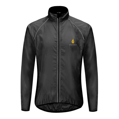 Men's Reflective Cycling Jacket Windproof Waterproof MTB