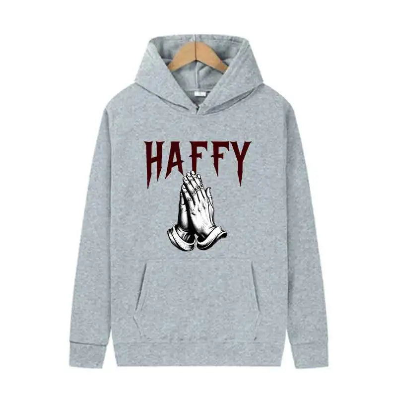 Letter Print Hoodie Y2K Streetwear Pullover Sweatshirt