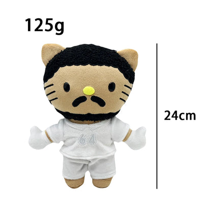 Hip-Hop Cat Plush Toy Doll – Rapper Style Stuffed Animal