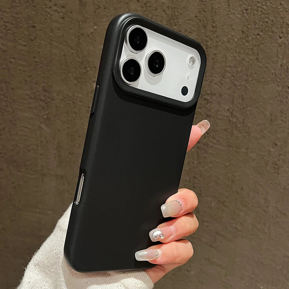 Candy Color Silicone Protective Phone Case Iphone 17 Pro Max Air Shockproof Matte Soft Tpu Bumper