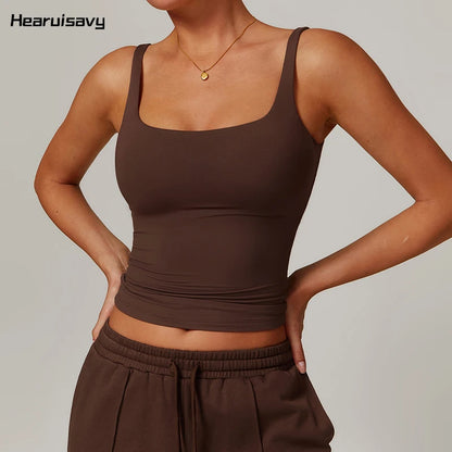 Women's Workout Tank Top – Quick-Dry Yoga & Gym Sports Vest