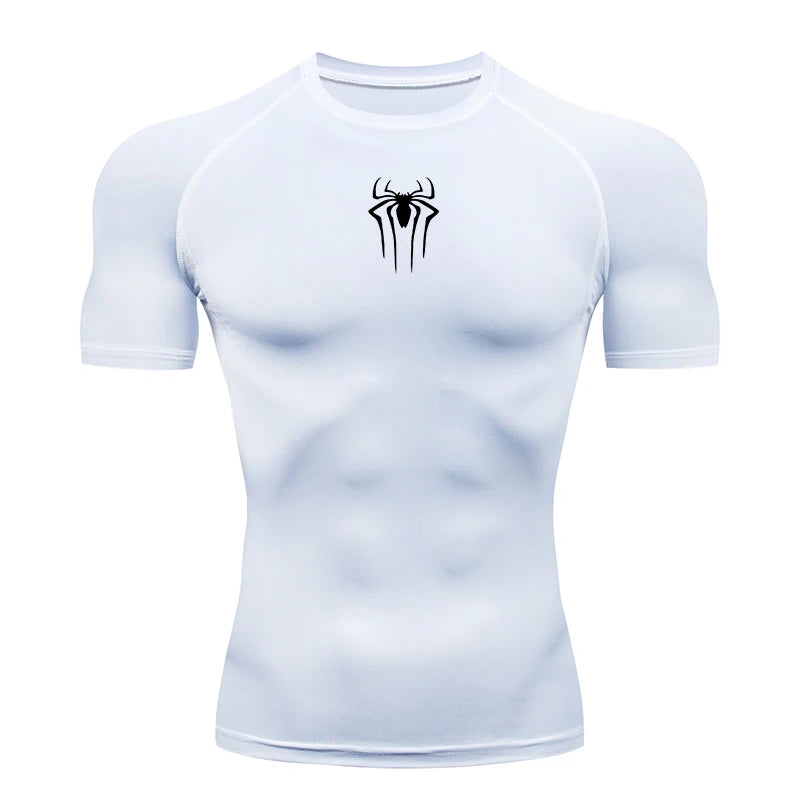 Men's Compression Sport T-Shirt – Quick-Dry Short Sleeve Gym Top