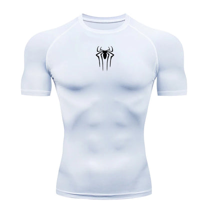 Men's Compression Sport T-Shirt – Quick-Dry Short Sleeve Gym Top