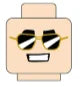 DIY Minifigure Print Heads – 10 Pcs LEGO-Compatible Assorted Faces
