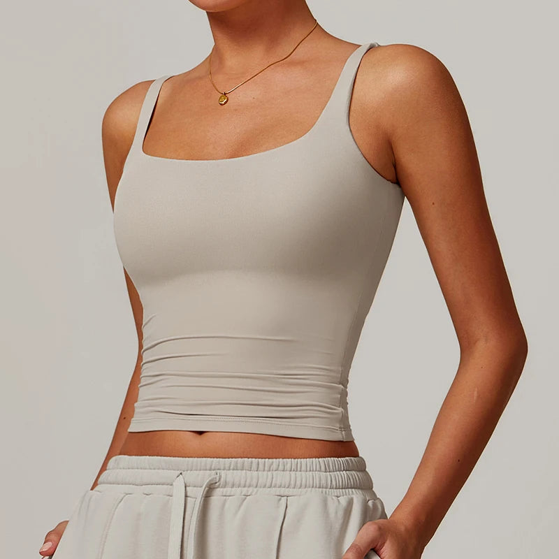 Women's Workout Tank Top – Quick-Dry Yoga & Gym Sports Vest