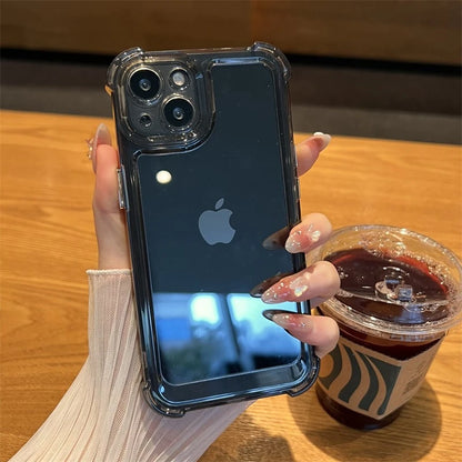Luxury Shockproof Transparent Case Iphone 17 16 15 14 13 12 11 Pro Max 16e 7 8 Plus Bumper Cases