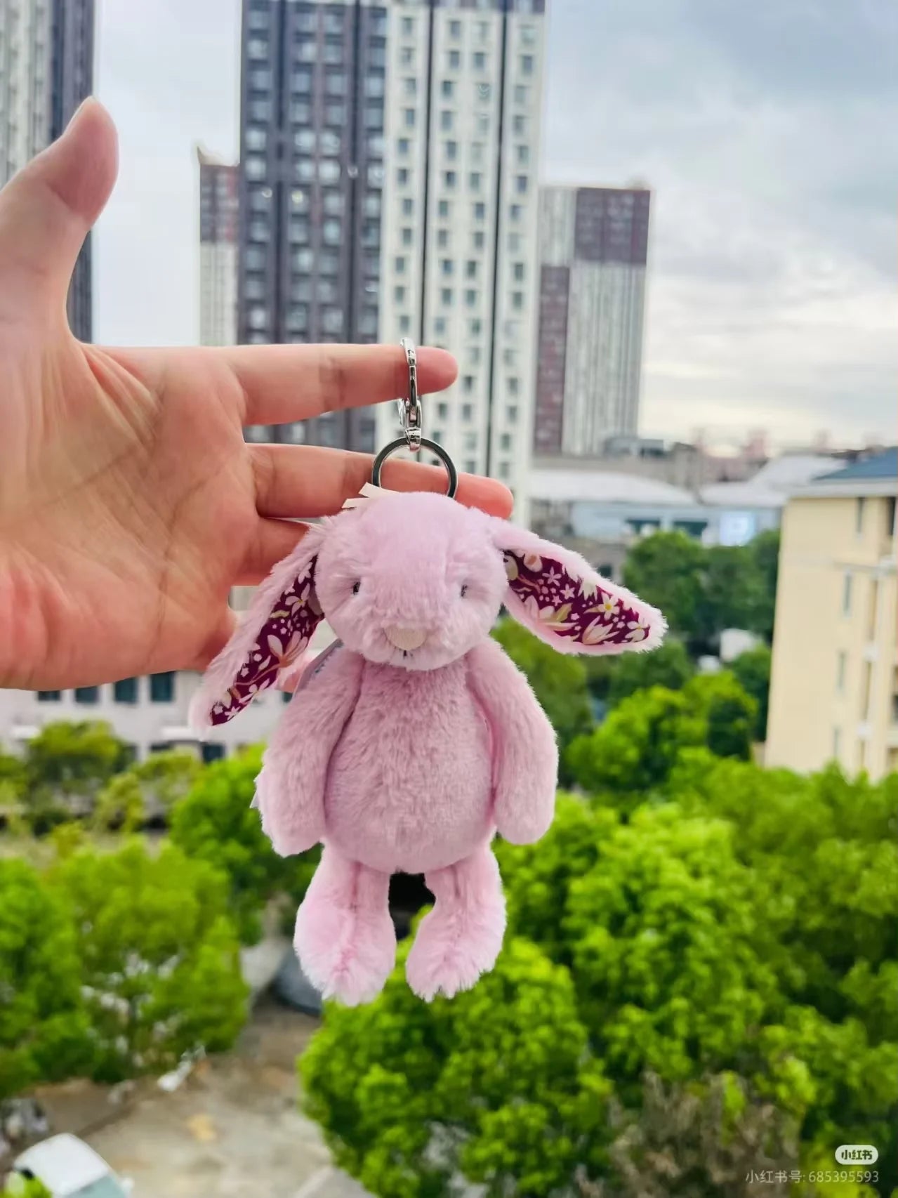 Kawaii Plush Keychain Bag Charm – Cute Food & Animal Mini Plush Toy