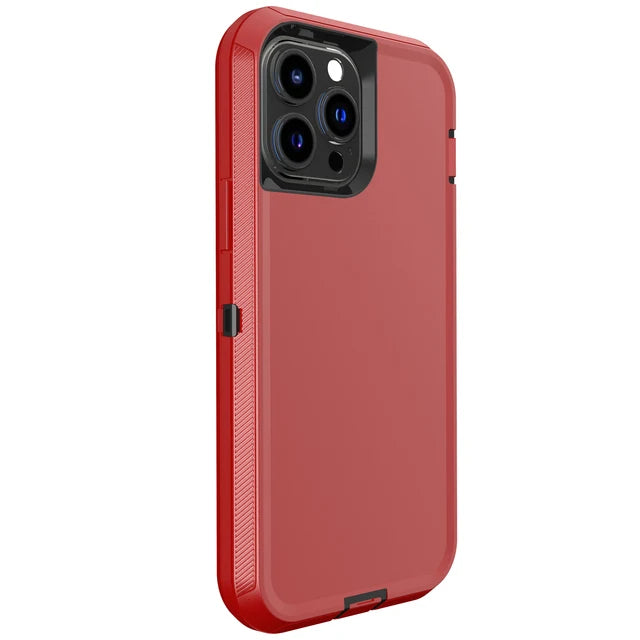 3 1 Heavy Duty Armor Shockproof Dust-Proof Case Iphone 15 14 13 12 11 16pro Max Mini Xsmax Xr X Xs