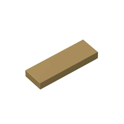 GoBricks 1x3 Tile Building Block – Compatible with LEGO 63864 (GDS-562)