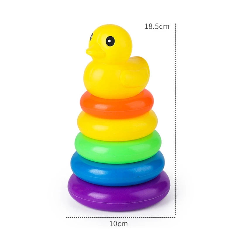 Montessori Rolling Ball Tower Baby Toy – Stacking Activity for Ages 1-3