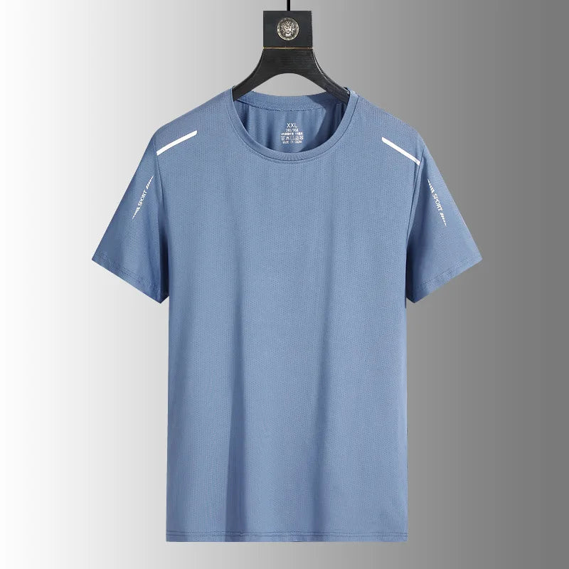 Men's Quick-Dry T-Shirt – Breathable Running & Outdoor Sports Tee