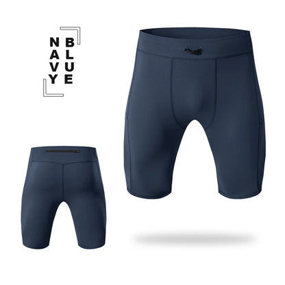 Men's Compression Shorts – Quick-Dry Bodybuilding Tights
