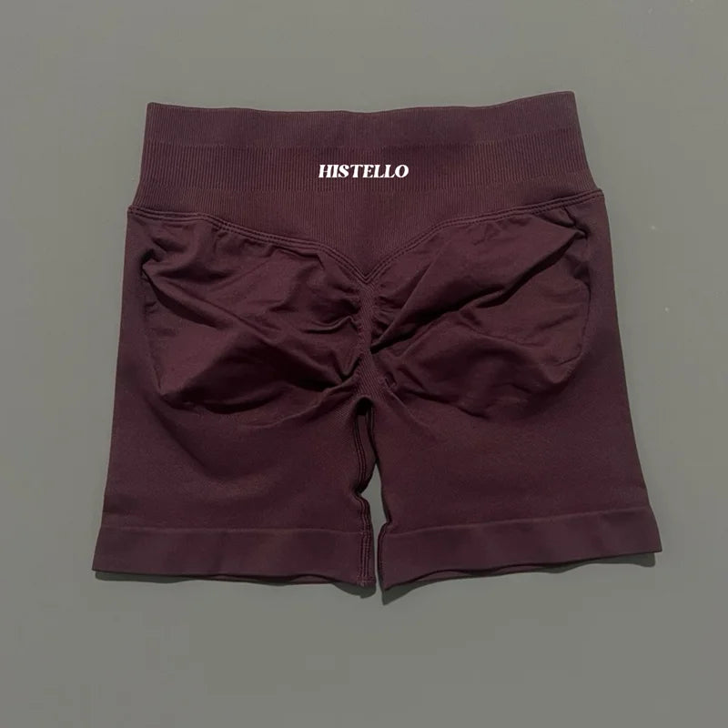 Women's Seamless High-Waist Workout Shorts – Yoga & Gym