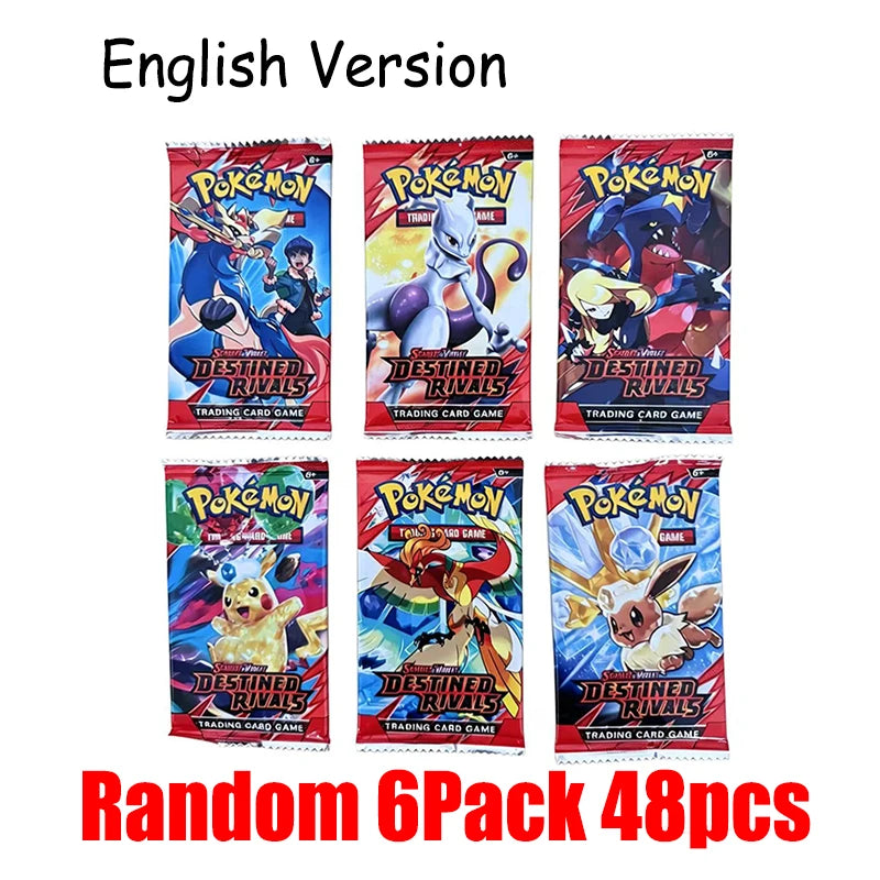 288pcs English Version Pokemon Tcg Scarlet Violet Destined Rivals Classics Booster Box Trade Card 36