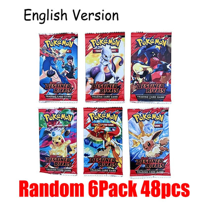 288pcs English Version Pokemon Tcg Scarlet Violet Destined Rivals Classics Booster Box Trade Card 36