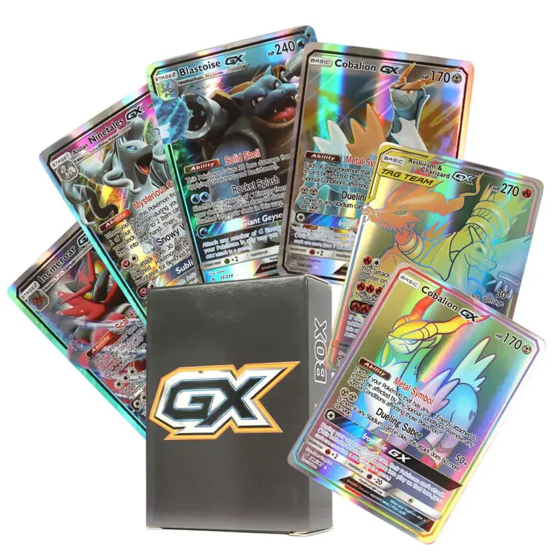 60 or 100 Pack English Pokémon GX VMAX VSTAR EX Cards