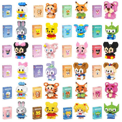 Disney Cartoon Mini Building Blocks Figure – Micro Brick Toy