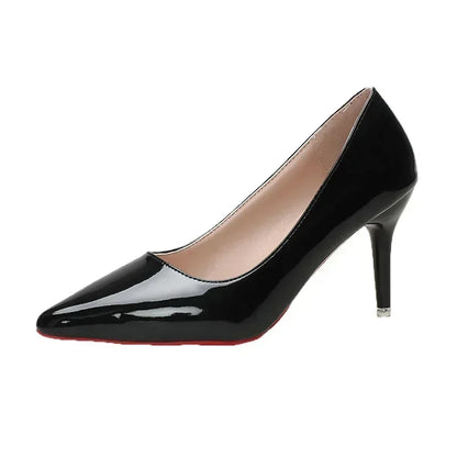 Red Bottom Women Heels – Classic Patent Leather Stiletto Pumps