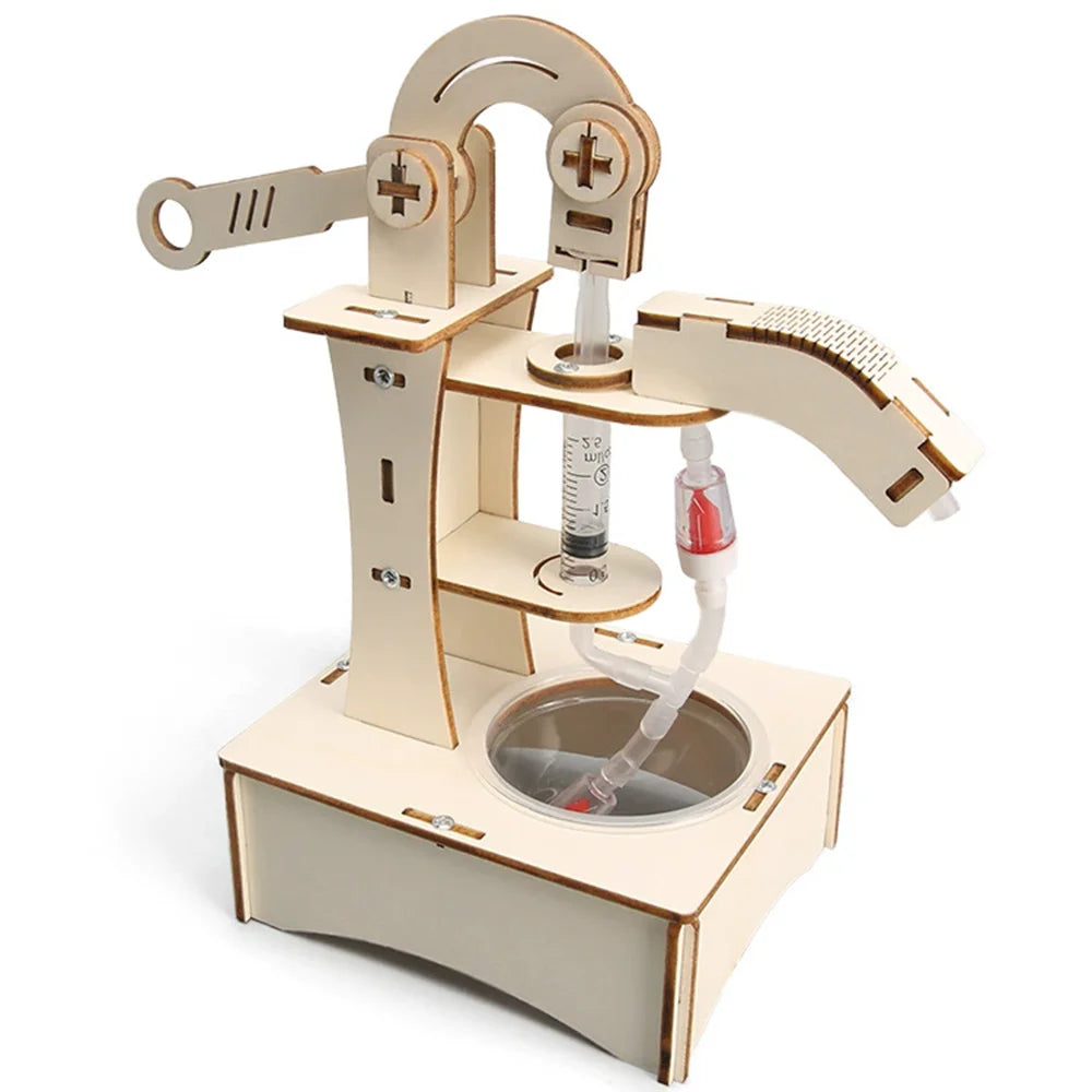 DIY STEM Science Kit for Kids – Build & Learn Wooden Models (33 Styles)
