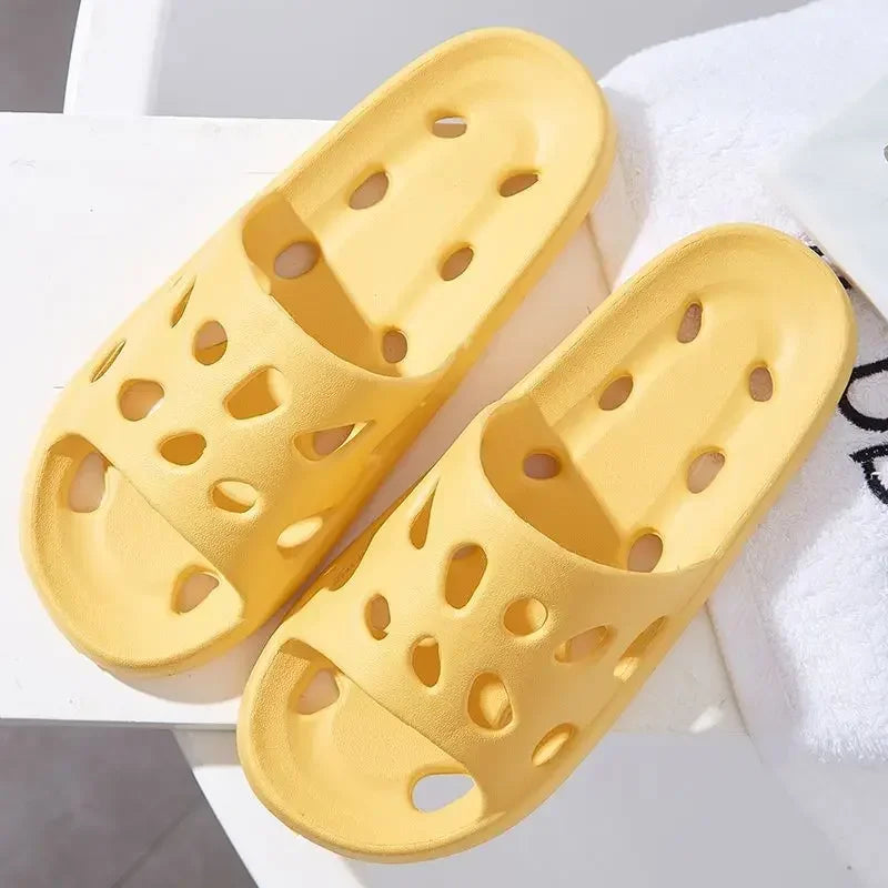 EVA Hole Slides – Unisex Anti-Slip Bathroom Slippers