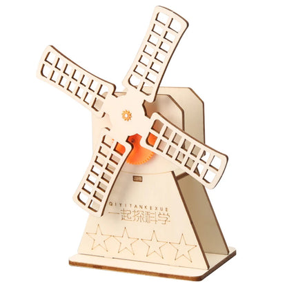 DIY STEM Science Kit for Kids – Build & Learn Wooden Models (33 Styles)