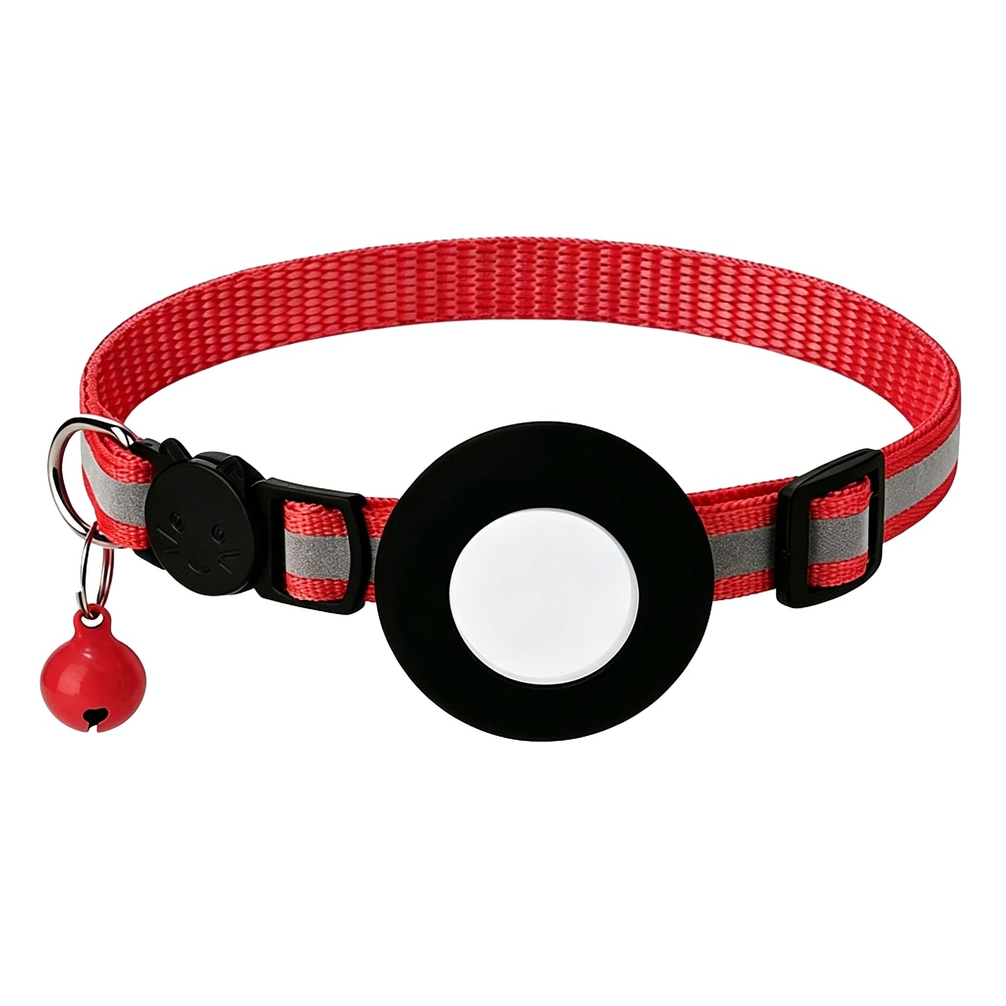 AirTag Pet Collar with GPS Holder – Adjustable Anti-Lost Collar for Cats & Puppies