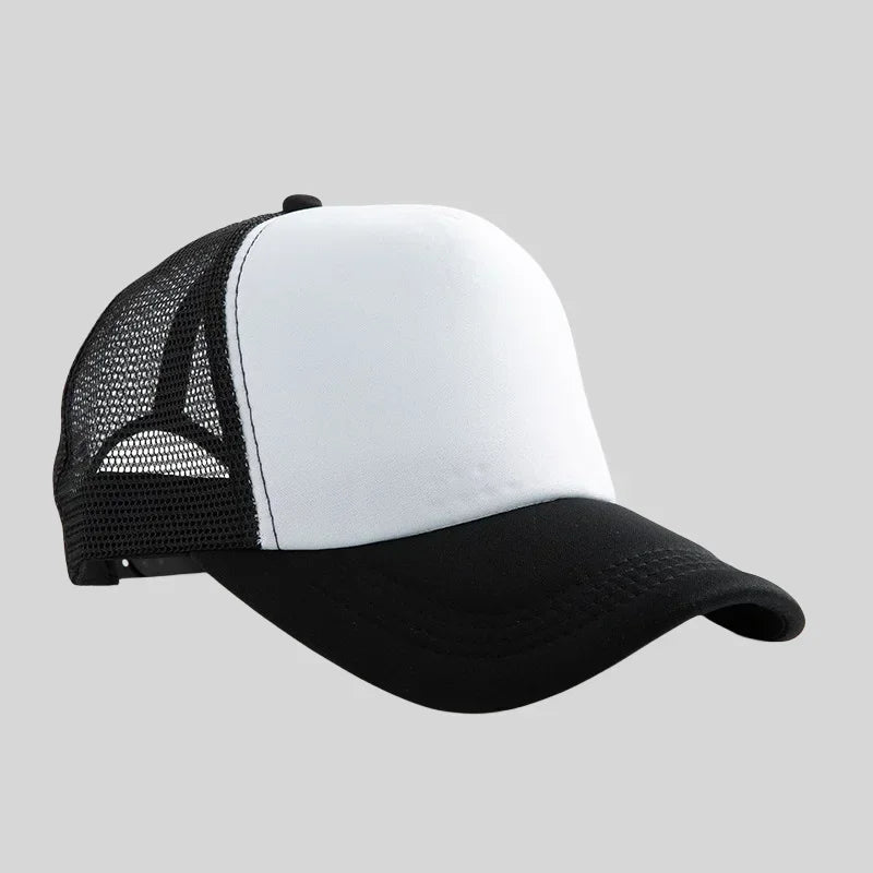 Custom Logo Trucker Hat – Personalized Mesh Baseball Cap