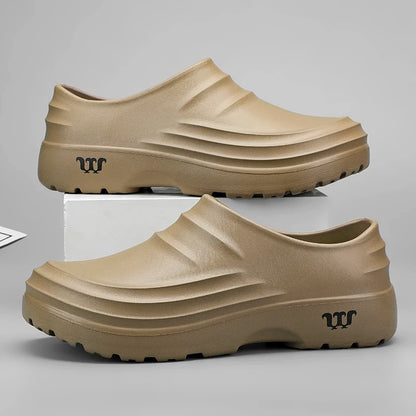 Non-Slip Chef Clogs – Oil-Proof Work Shoes for Kitchen
