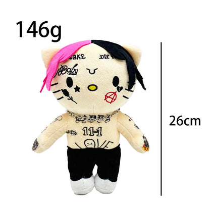 Hip-Hop Cat Plush Toy Doll – Rapper Style Stuffed Animal